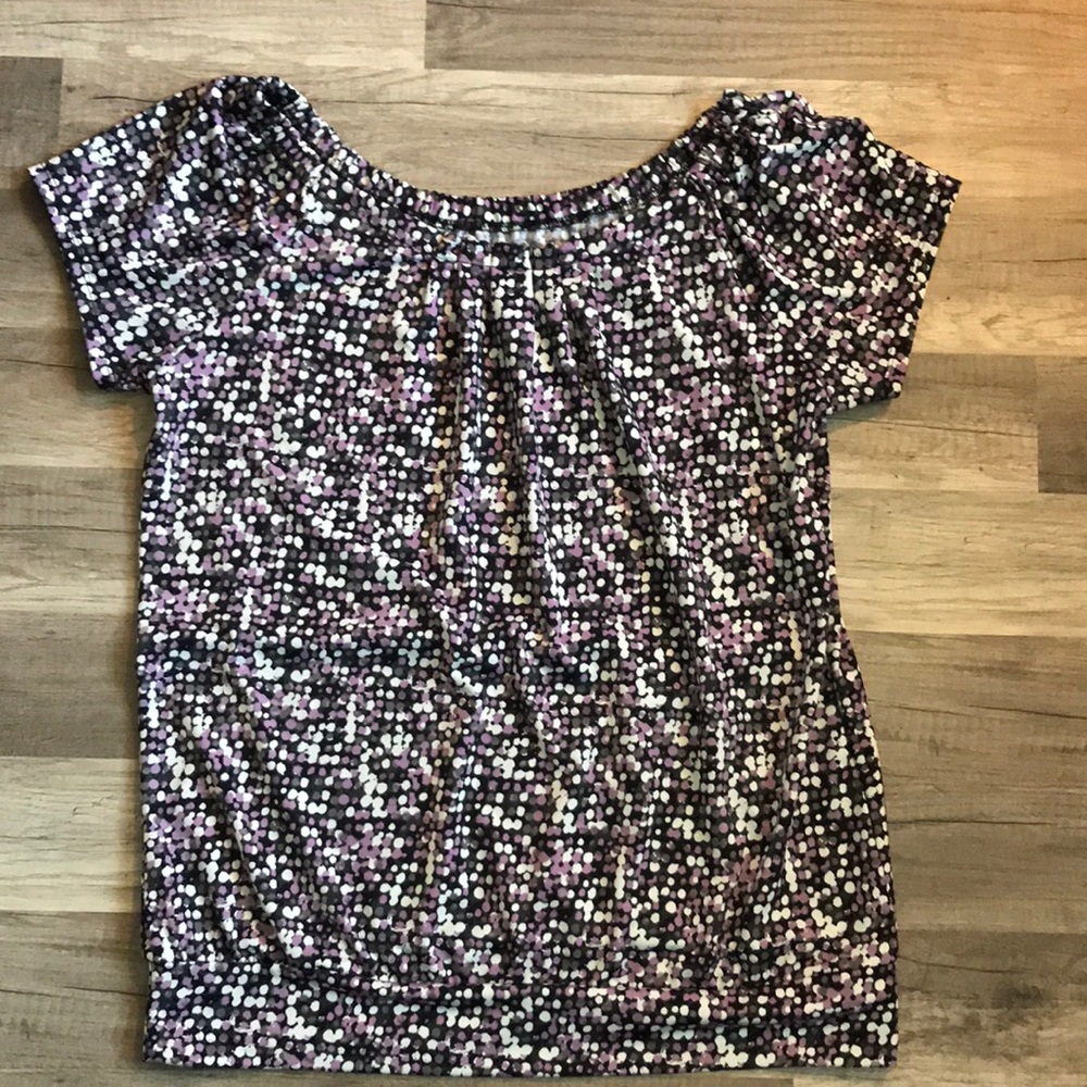 Cleo Multi Dot Blouse Sz L